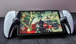 La pantalla de la PlayStation Potal brinda imágenes con alta calidad y detalle.