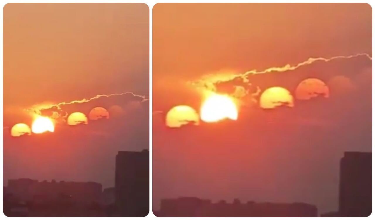 Las imágenes se hicieron virales en las redes sociales