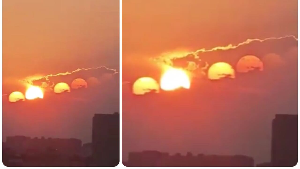 Las imágenes se hicieron virales en las redes sociales