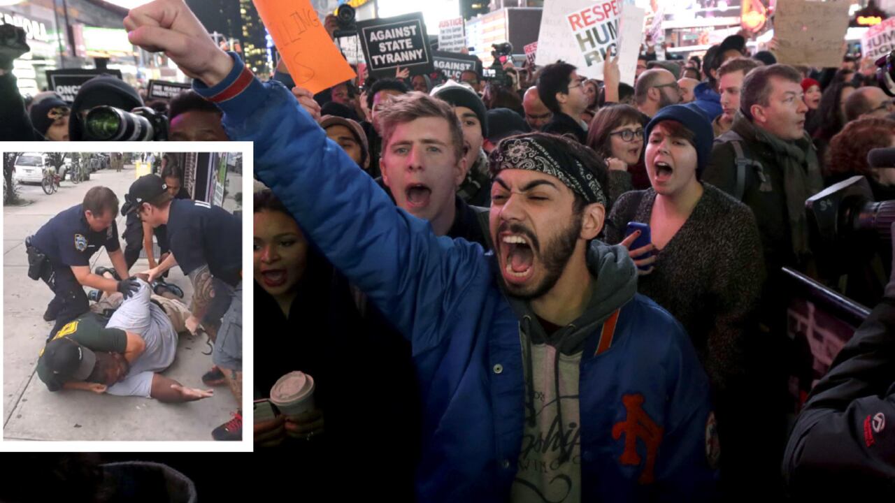 Mientras se reportó un caso similar en Arizona, las protestas se extendieron por todo el país.