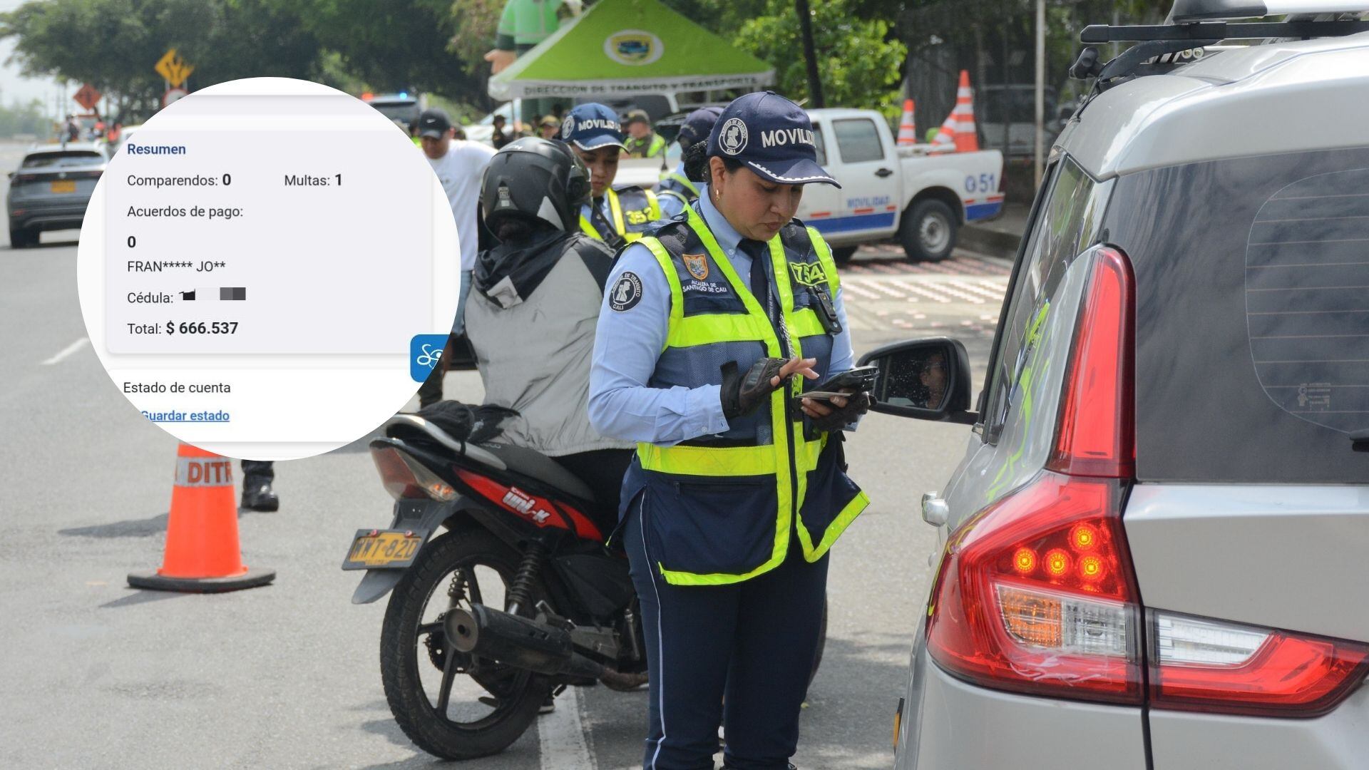 El afectado asegura que el comparendo fue registrado un día después de haber vendido el vehículo.