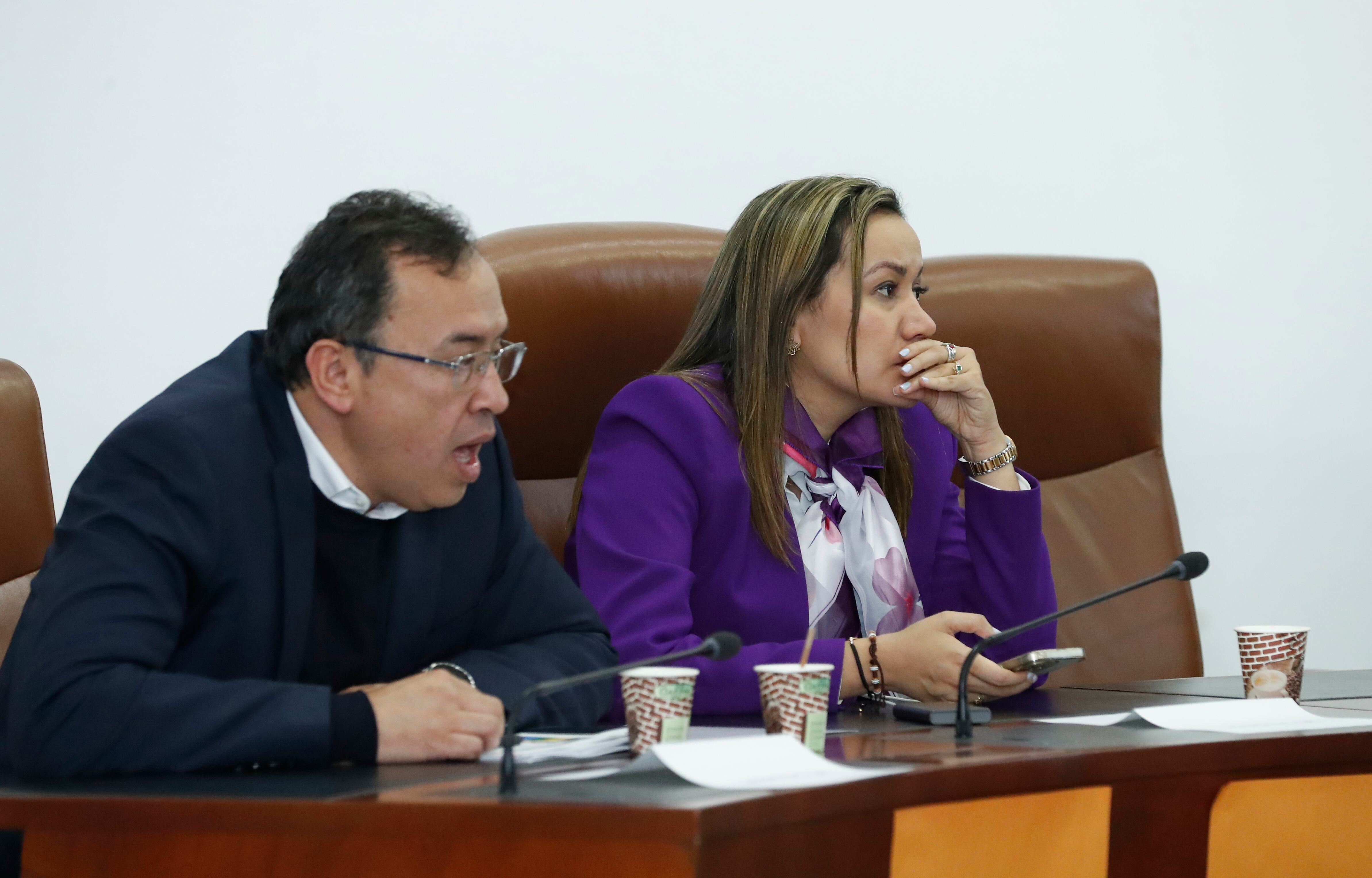 Carolina Corcho Ministra de Salud y Protección Social
Comisión Séptima de la Cámara de Representantes adelantó primer debate de la reforma a la salud
Bogota abril 18 del 2023
Foto Guillermo Torres Reina / Semana