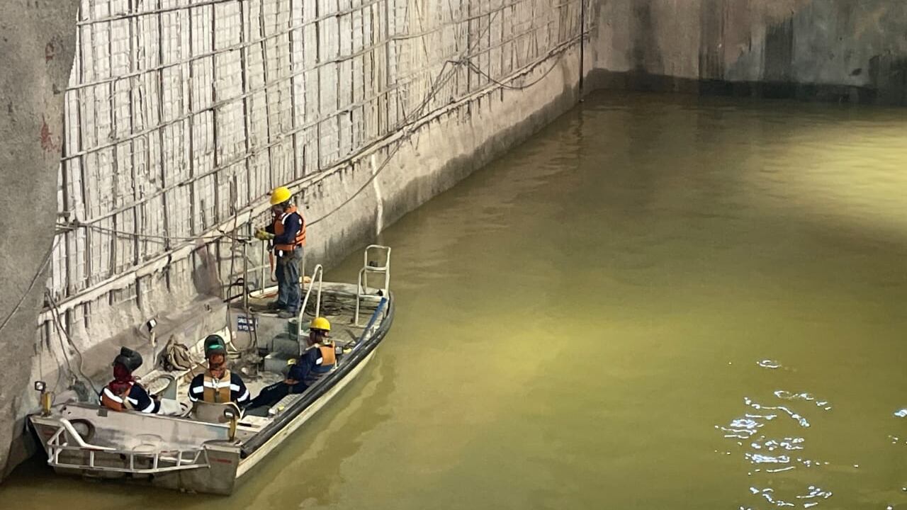 Hidroituango cuenta con dos almenaras (norte y sur).