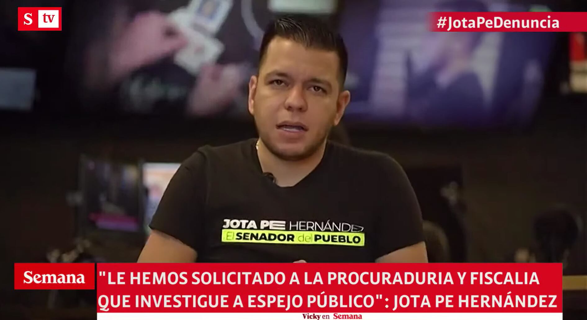 Senador Jota Pe Hernández denuncias
