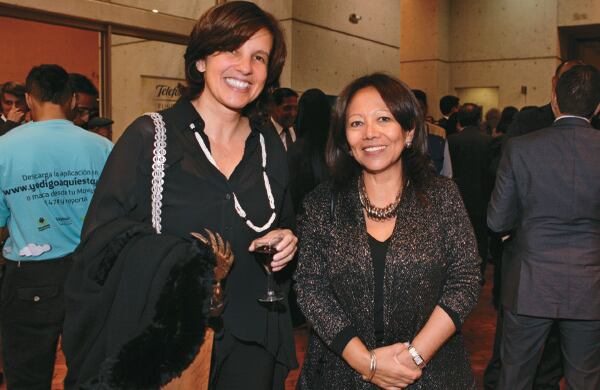 Juanita León y Pilar Calderón.