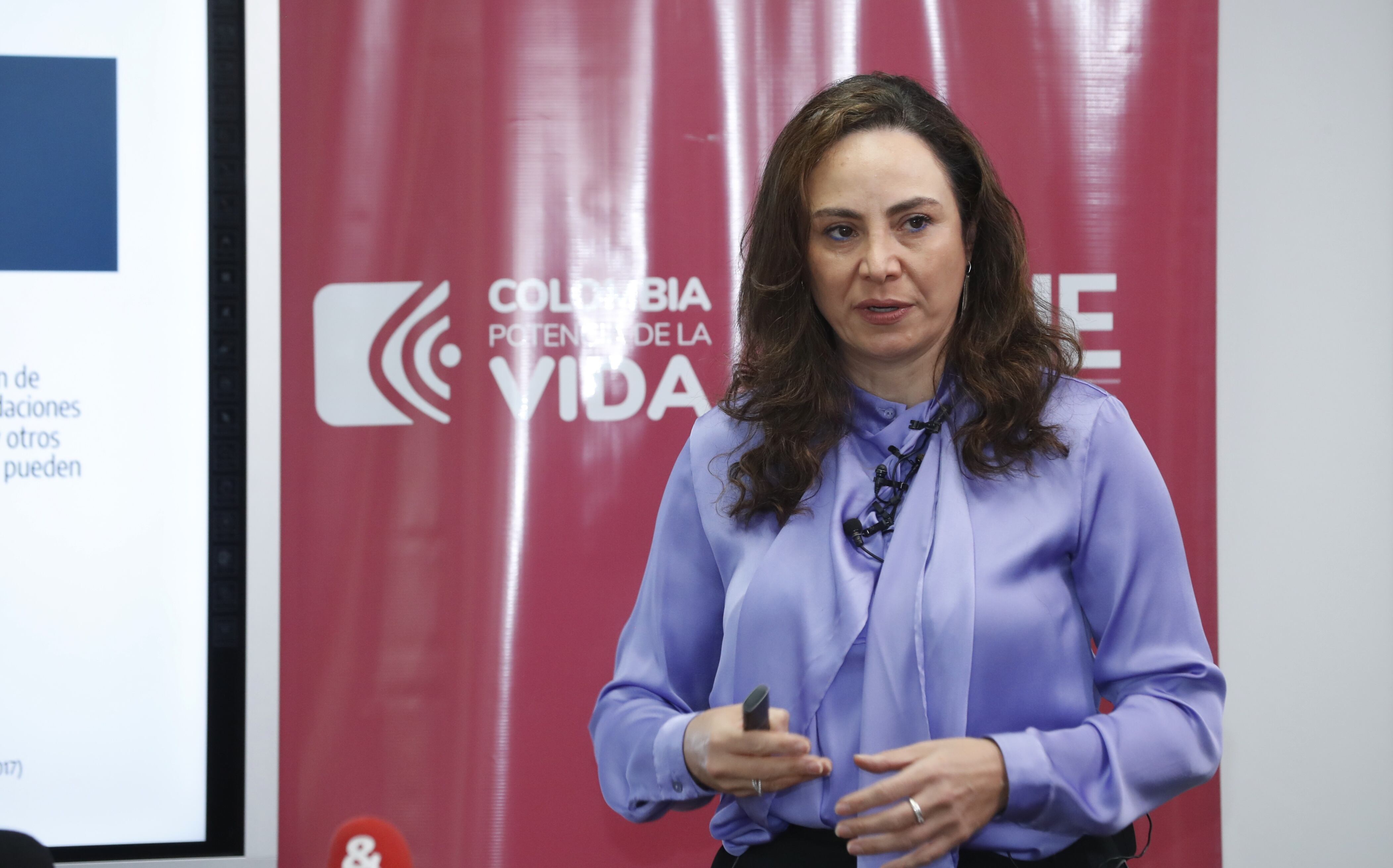 Piedad Urdinola Directora del DANE
Resultados producto interno bruto PIB y del indicador de seguimiento a la economía, año 2023