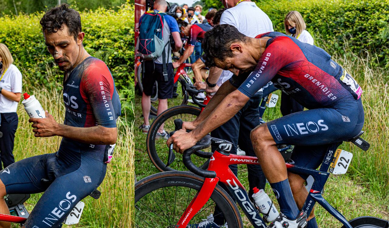 Daniel Felipe Martínez se mantiene como el mejor colombiano en el Tour de Francia 2022