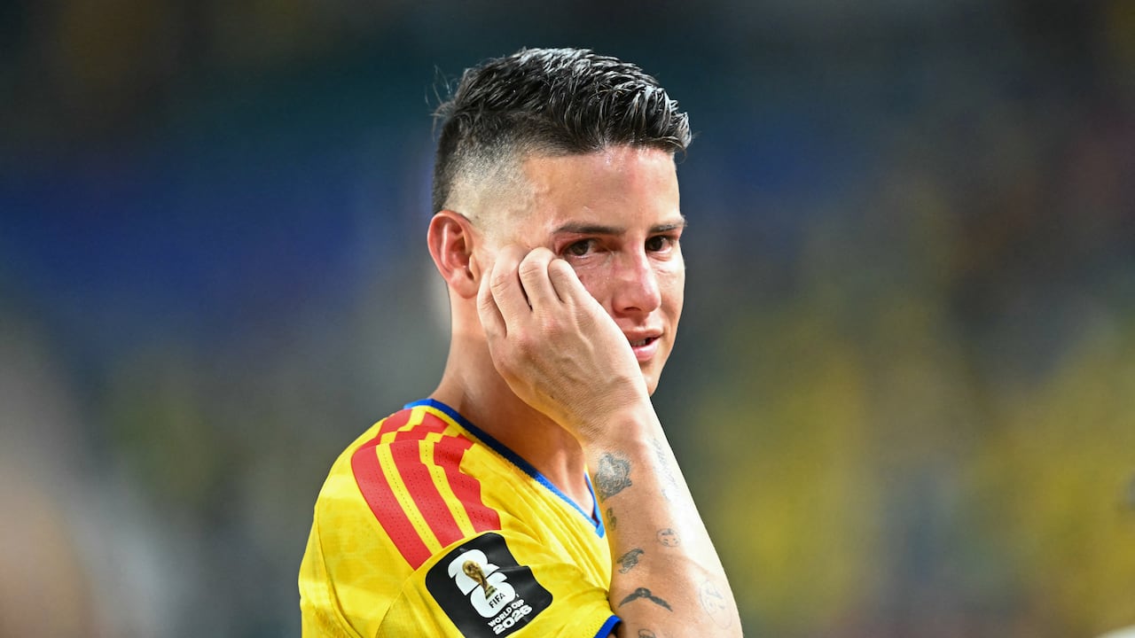 James Rodríguez, capitpan de la Selección Colombia.
