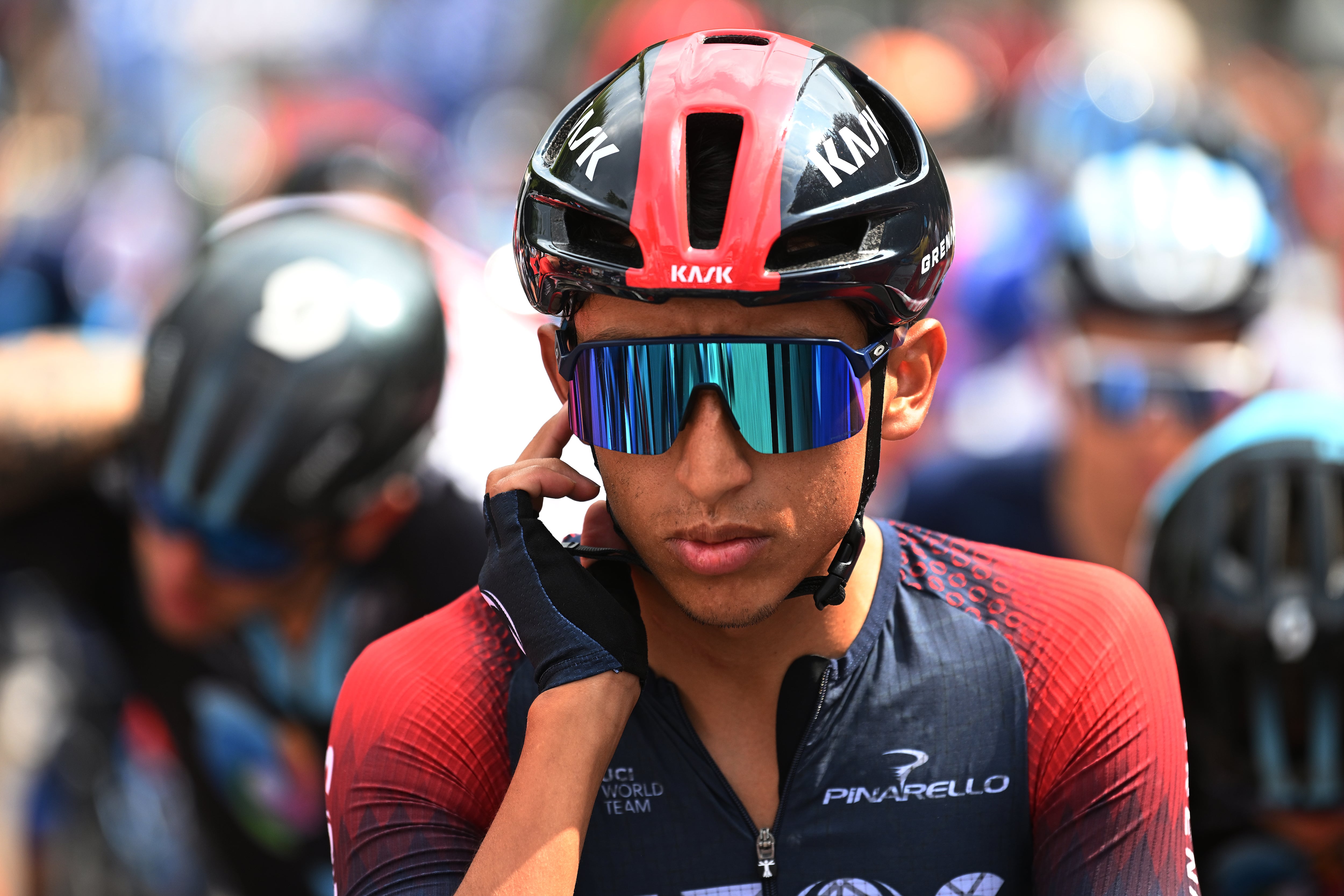 Egan Bernal, ciclista colombiano del Ineos Grenadiers