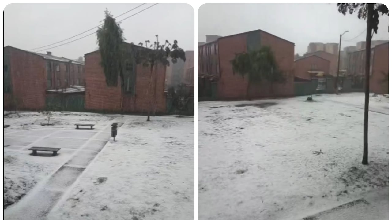 El director del IDIGER, Guillermo Escobar, entregó un balance tras las fuertes lluvias y granizadas que afectaron el centro-occidente de Bogotá.