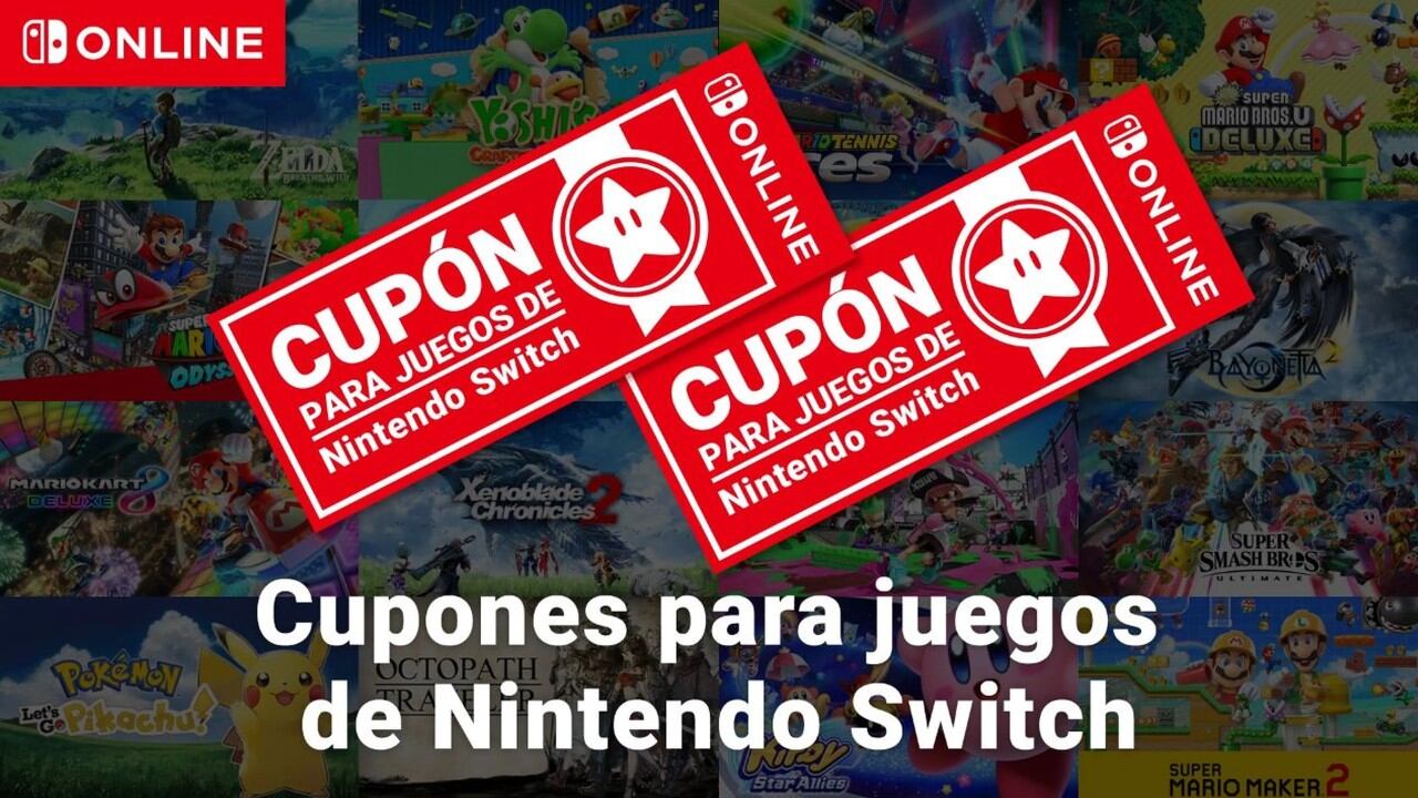 Nintendo retirará los cupones para juegos de Switch en enero de 2026.