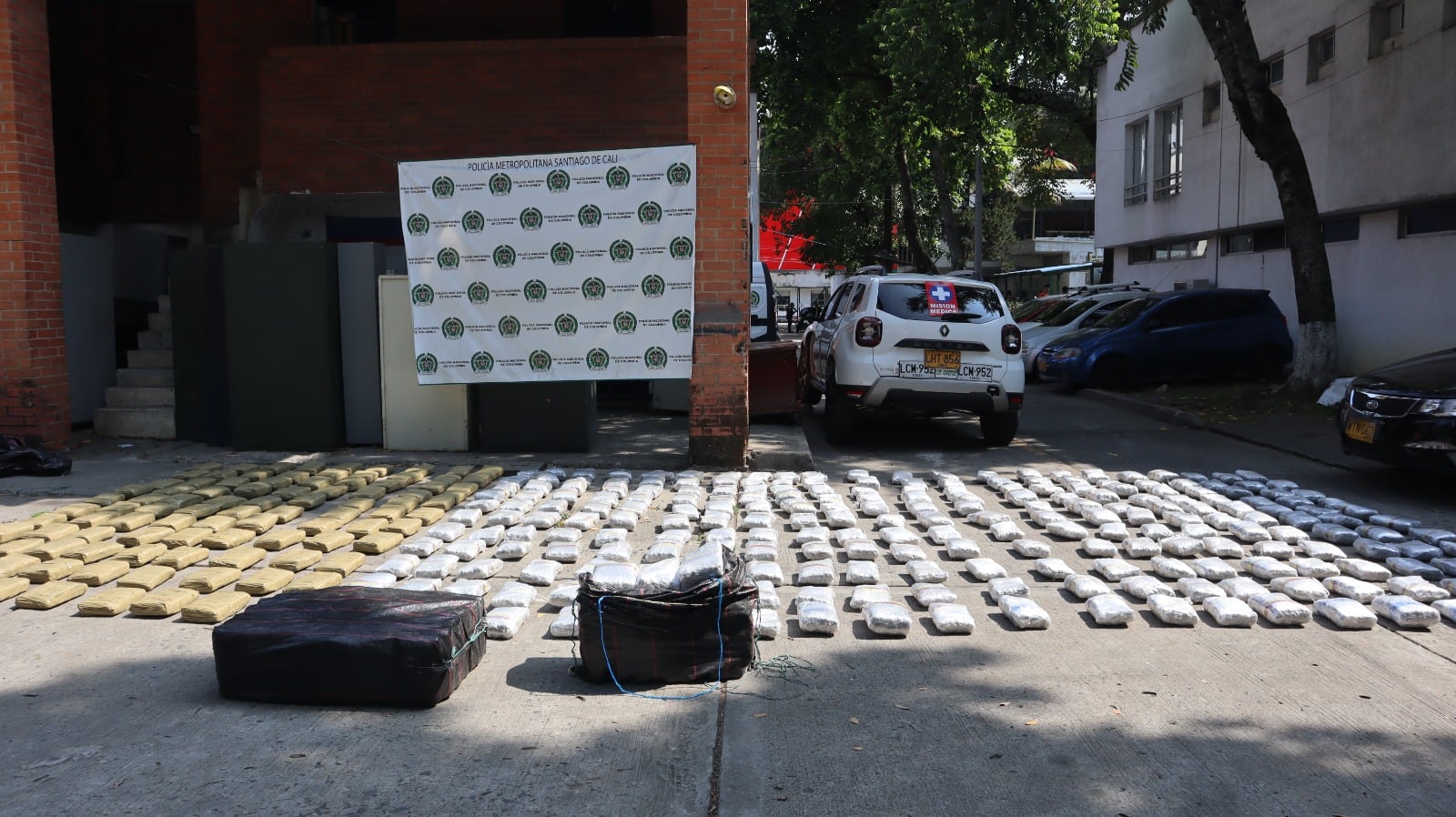 La incautación representa una pérdida de 250 millones de pesos para las estructuras criminales que operan en los sectores de Marroquín y Los Mangos.