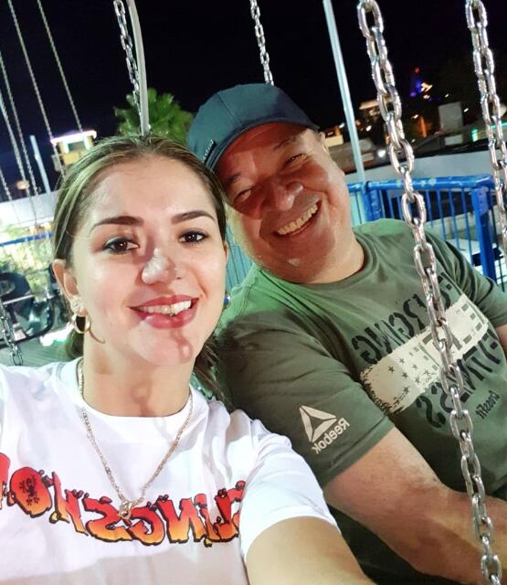 Katalina, exesposa de Luis Alberto Posada