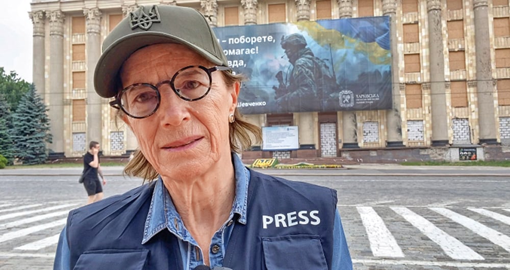 La periodista Salud Hernández-Mora estuvo en Járkov.