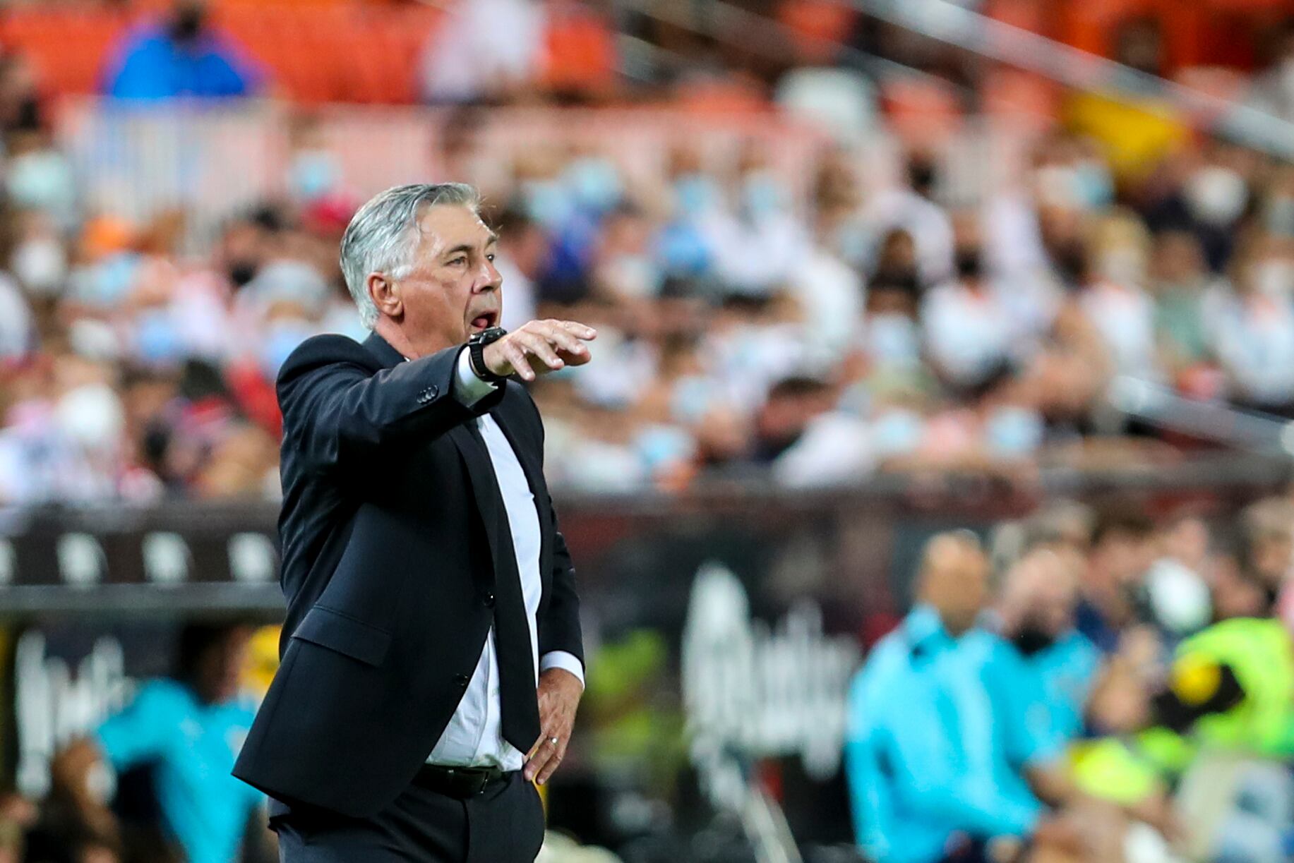 Carlo Ancelotti, técnico del Real Madrid.