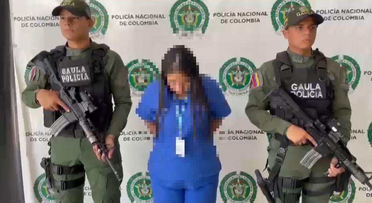 Fue judicializada por el delito de extorsión, pero quedó en libertad.