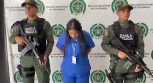 Fue judicializada por el delito de extorsión, pero quedó en libertad.