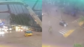 Las autoridades hicieron un llamado a la ciudadanía para adoptar medidas de precaución ante las lluvias.