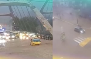 Las autoridades hicieron un llamado a la ciudadanía para adoptar medidas de precaución ante las lluvias.