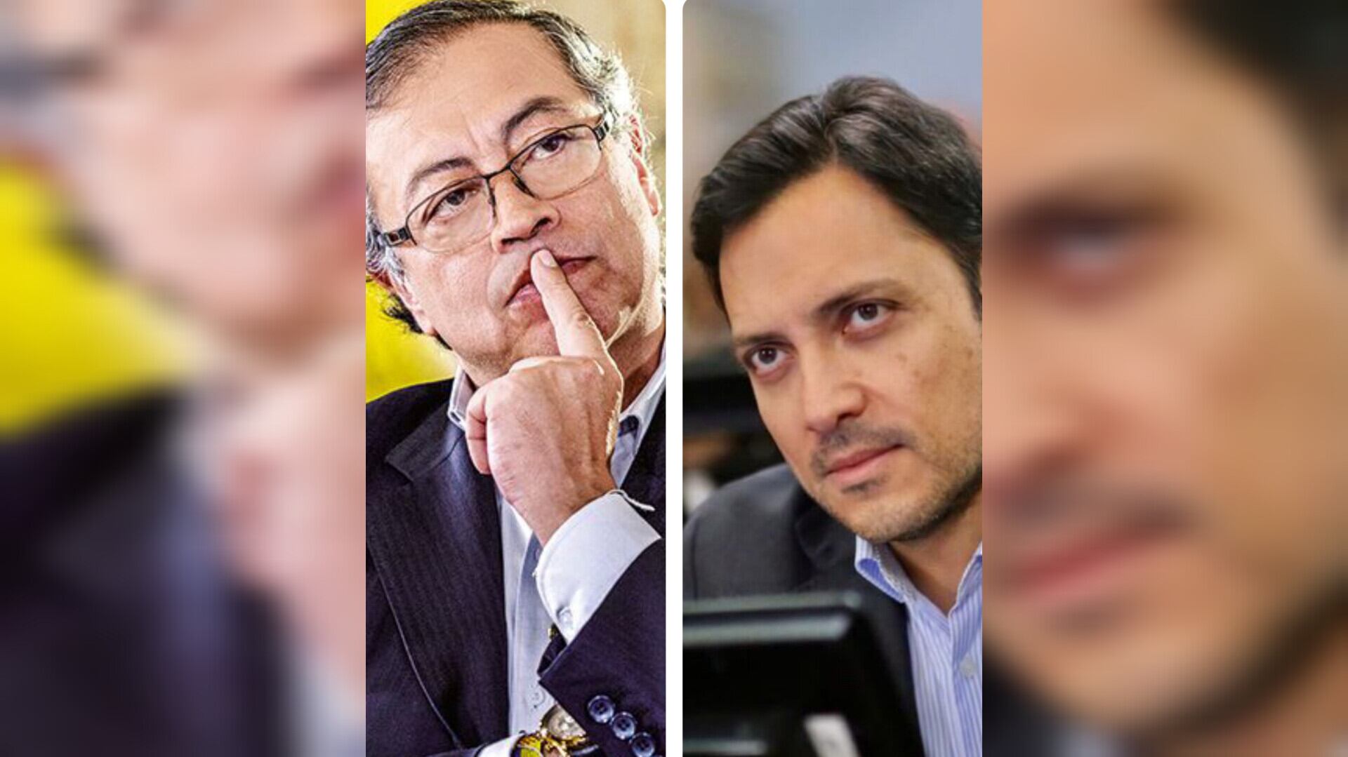 Gustavo Petro y Carlos Fernando Motoa