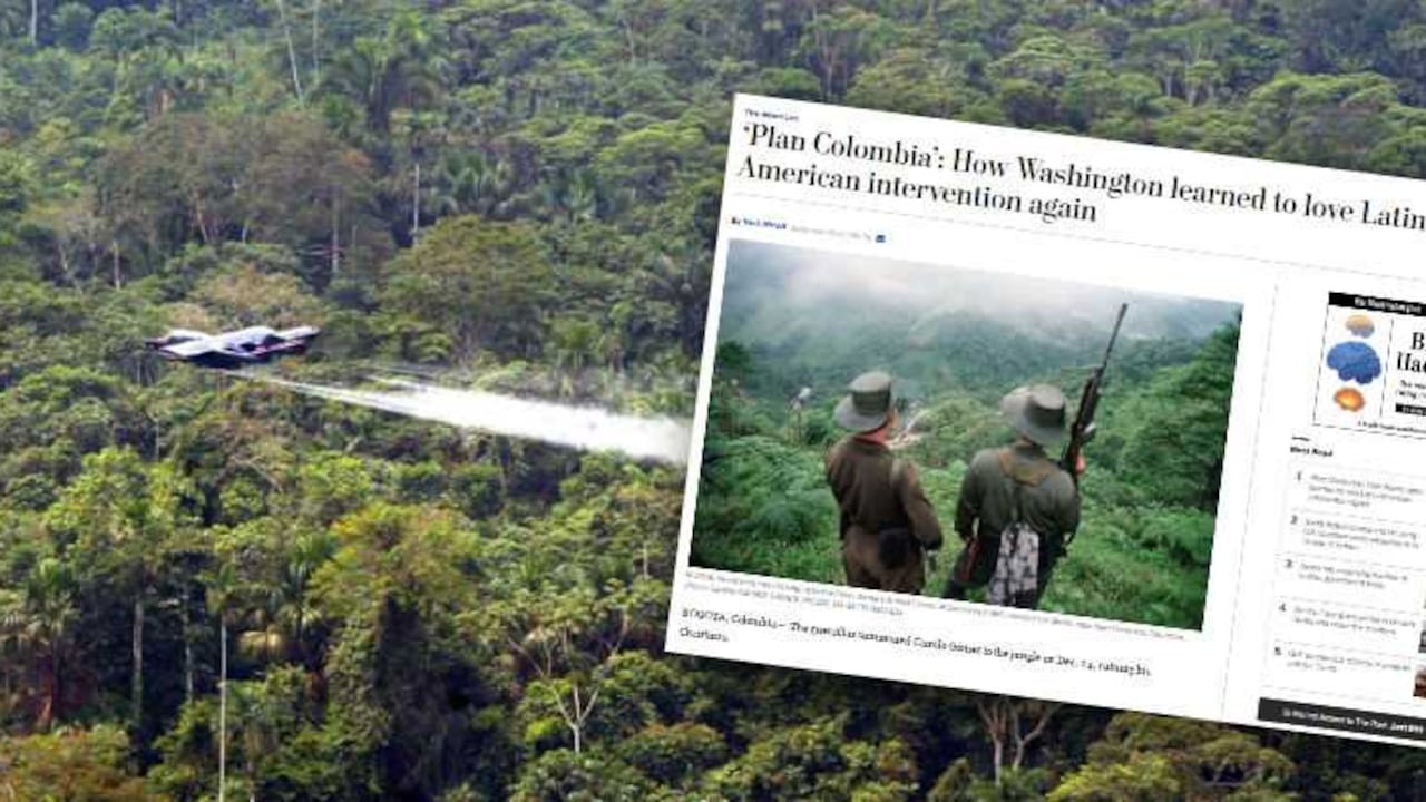 El reportaje se titula ‘Plan Colombia; cómo los americanos volvieron a amar la intervención en Latinoamérica’.