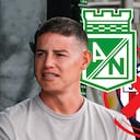 James Rodríguez no concretó su llegada al Junior de Barranquilla, pero sí lo hizo tiempo después a Atlético Nacional