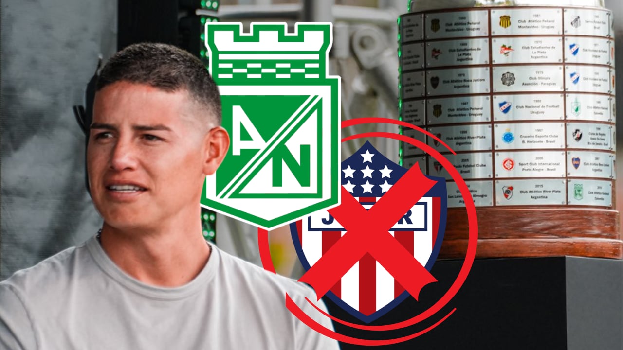 James Rodríguez no concretó su llegada al Junior de Barranquilla, pero sí lo hizo tiempo después al Atlético Nacional.