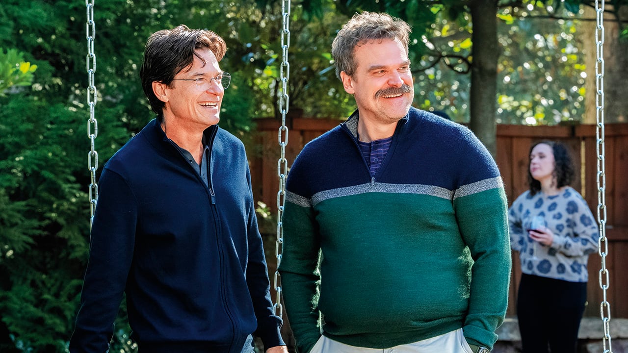Jason Bateman y David Harbour en 'DTF St. Louis'.