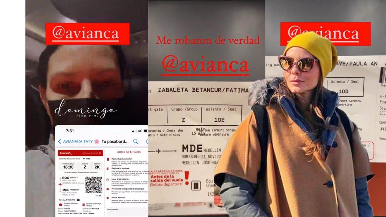 Denuncia de la modelo Paula Andrea Betancur contra una aerolínea