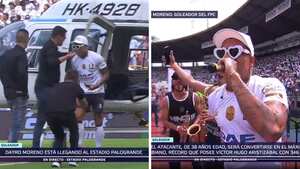 Homenaje a Dayro Moreno en el Once Caldas por sus 225 goles en el FPC