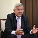 Bogotá, 19 de julio de 2019. Entrevista con Jaime Alberto Cabal, Presidente de Fenalco.(Colprensa - Álvaro Tavera)