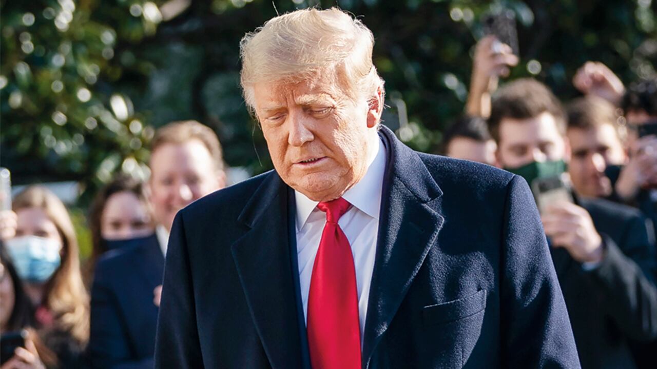 Trump no estará presente en la posesión de su sucesor, Joe Biden.