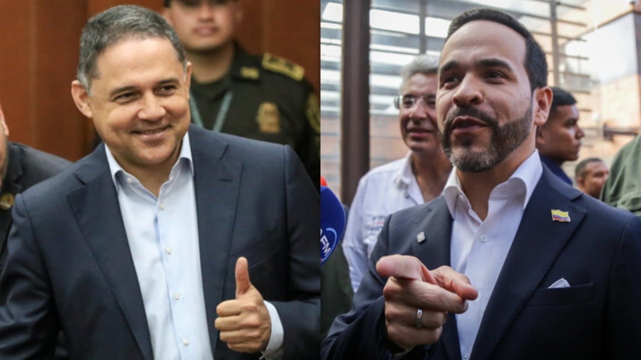 Honorio Henríquez y Abelardo De La Espriella.