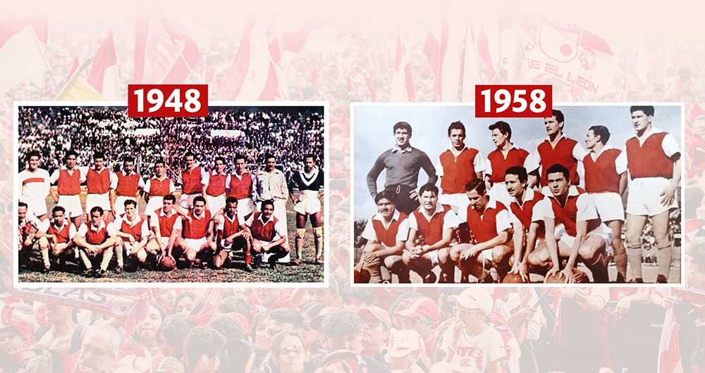 Los dos primeros campeonatos de Santa Fe.