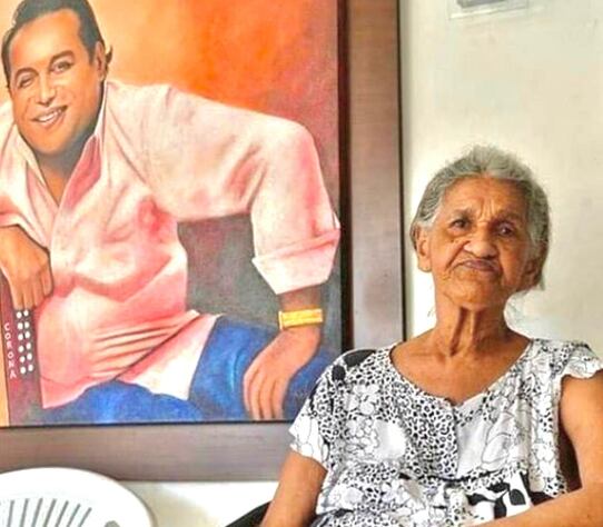 Elvira Maestre Hinojosa, madre de Diomedes Díaz, estaría hospitalizada por un problema de salud.