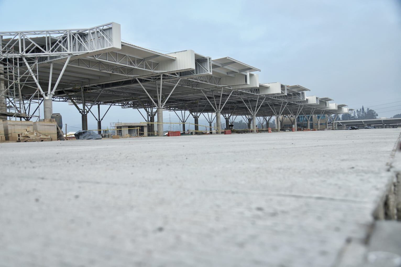 El patio portal entraría en funcionamiento en junio próximo de acuerdo con las proyecciones de la Gobernación de Cundinamarca.