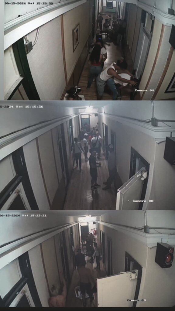 Las imagenes fueron difundidas porlos principales medios norteamericanos