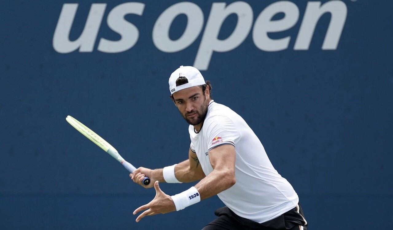 Matteo Berrettini vuelve a lesionarse en uno de sus partidos