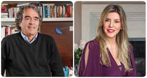 Sergio Fajardo y Ángela Benedetti.