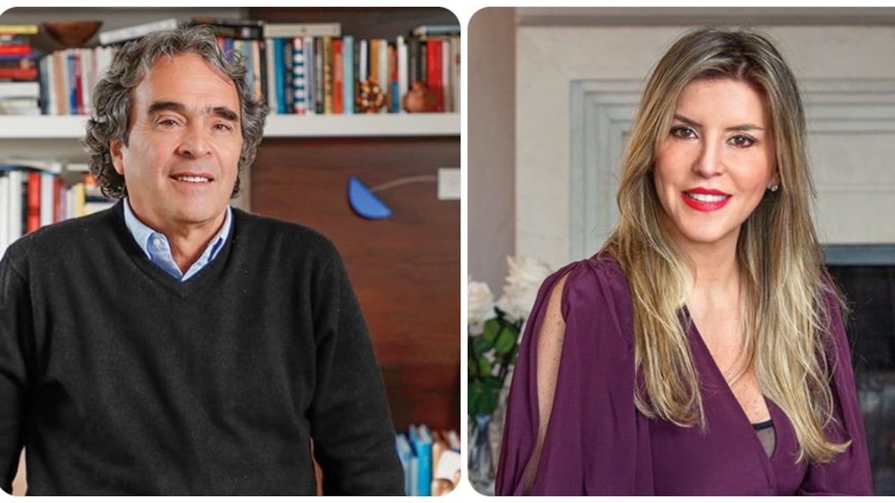 Sergio Fajardo y Ángela Benedetti.
