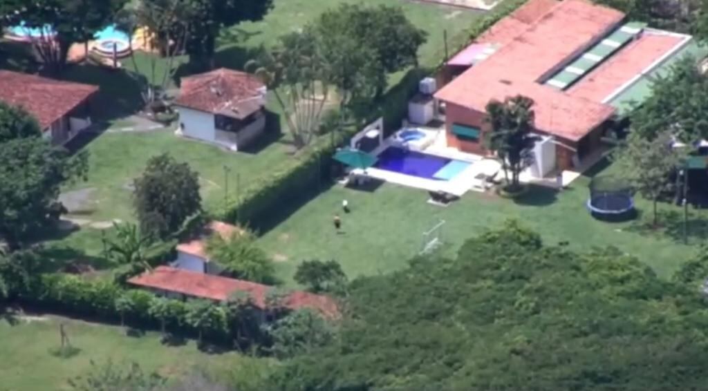 La lujosa finca donde fue capturado alias Chucho.