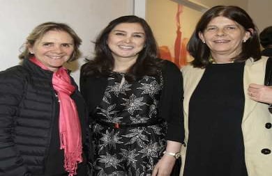  María Alejandra Pazos, Isabel Cristina Coronell y Helena Rebolledo. 