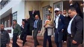 Abelardo De La Espriella rumbo al Eje Cafetero.