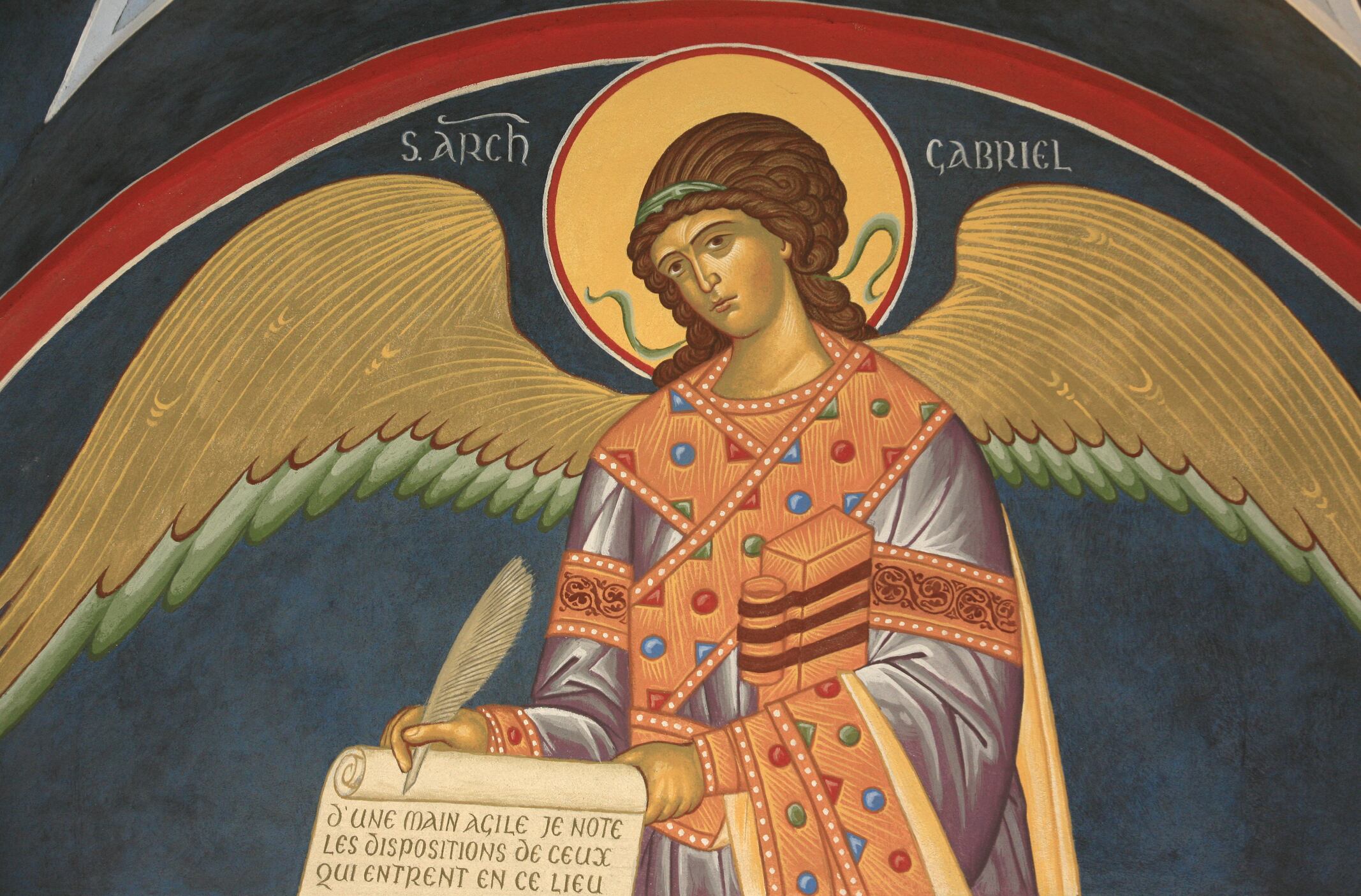 Estatua del Arcángel Gabriel