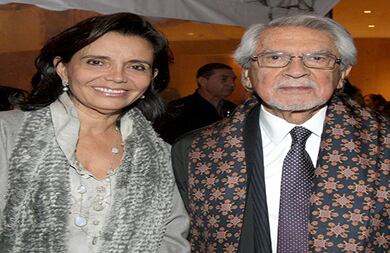 Piedad Gómez de Gómez y Pedro Gómez.