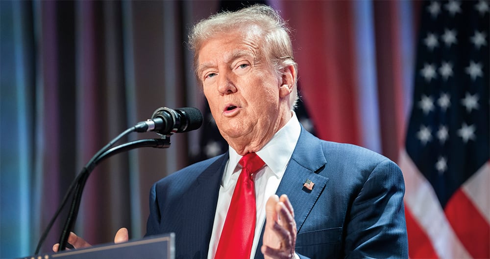 El presidente electo de los Estados Unidos, Donald Trump, habla del caso de Hunter Biden, hijo de Joe Biden