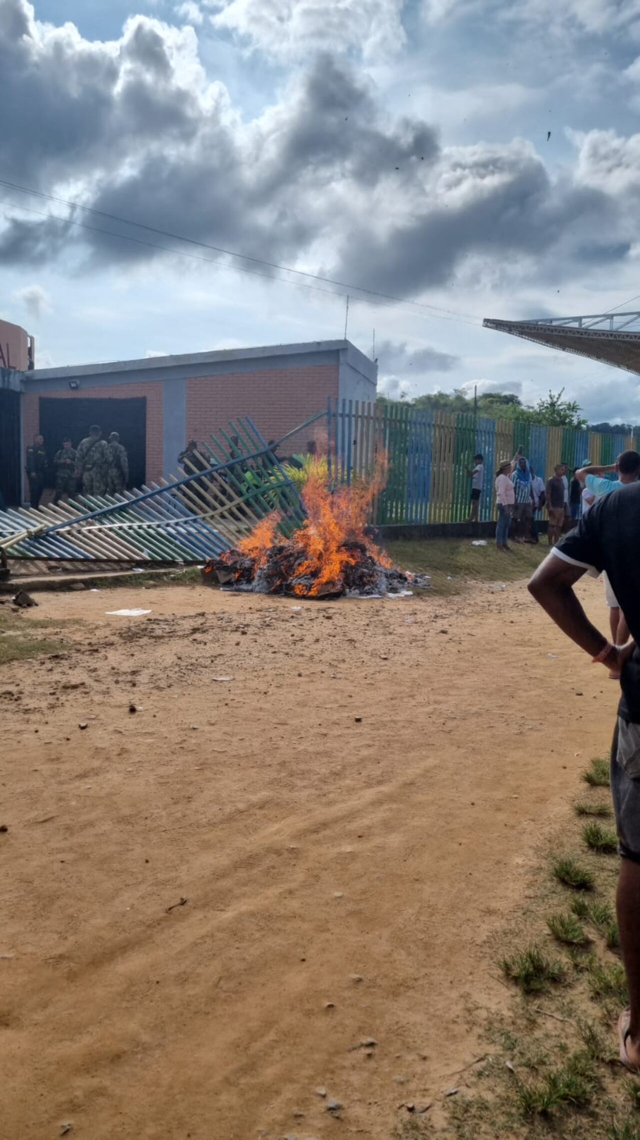 Disturbios en Tiquisio, sur de Bolívar.