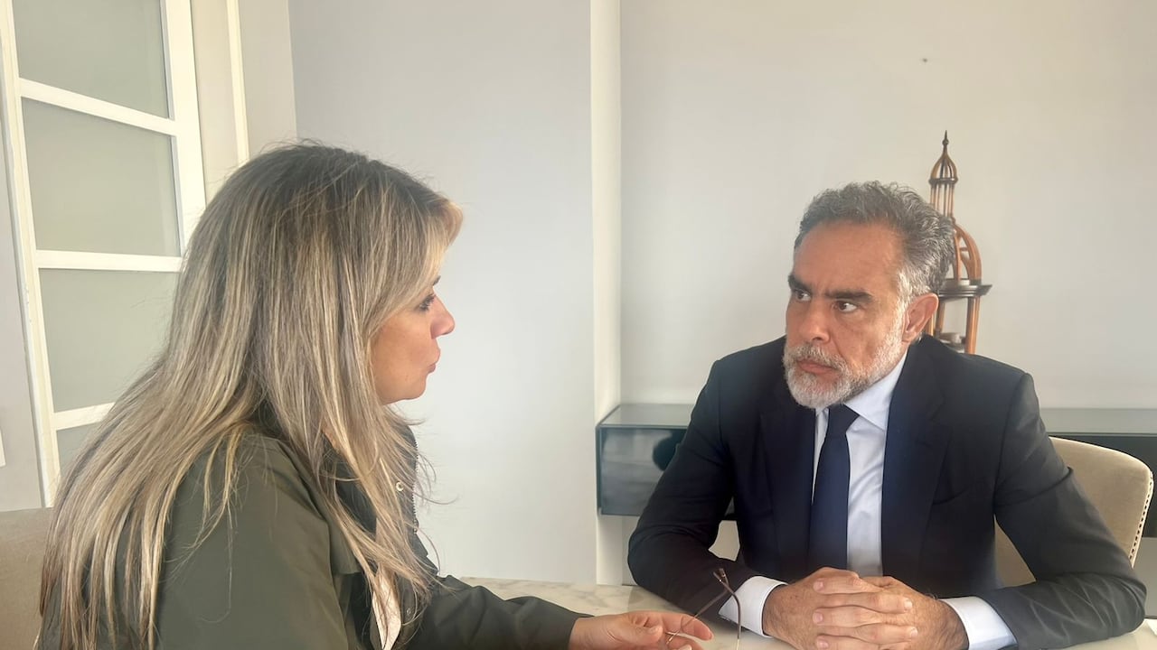 Vicky Dávila y Armando Benedetti