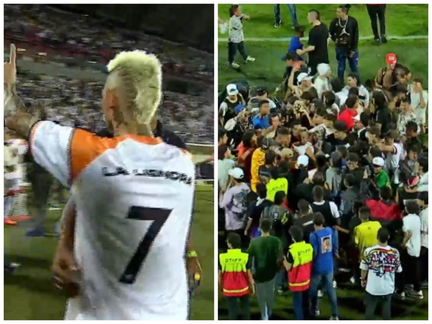 Las agresiones quedaron en video.