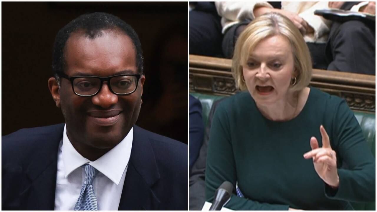 La primera ministra británica, Liz Truss, apartó del cargo a quien encabezaba la cartera de Finanzas.